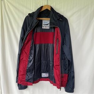 ZegnaSport Light Shell Project Size XXL Color Blue/Wine